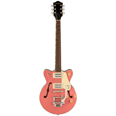 Gretsch G2655T Streamliner CB JR DC Bigsby Coral Elektro Gitar
